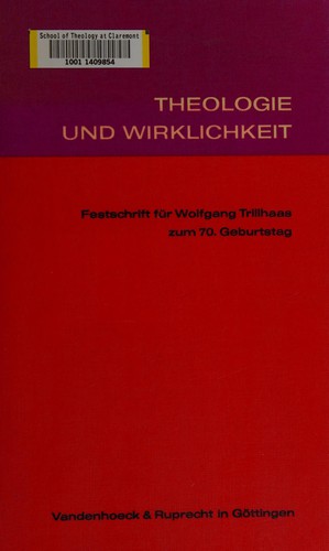 Theologie und Wirklichkeit
