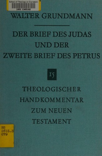Der Brief des Judas und der zweite Brief des Petrus