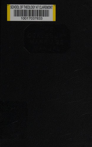 The Cokesbury marriage manual