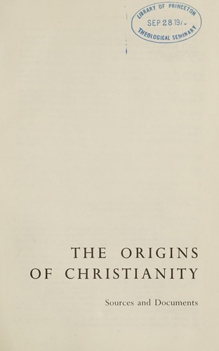 Origins of Christianity