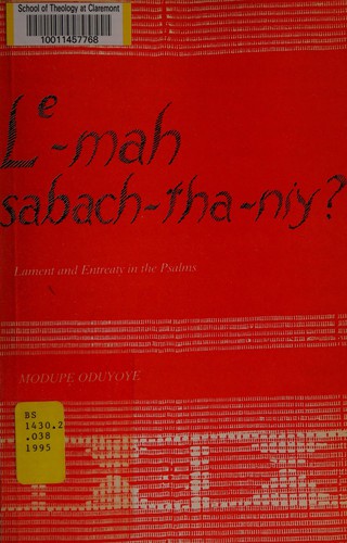 Le-mah sabach-tha-niy?