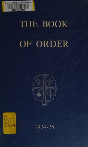 Book of order
