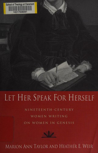 Let her speak for herself