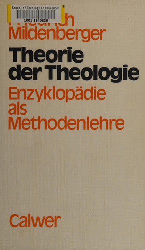 Theorie der Theologie