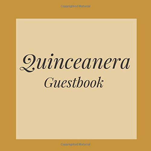 Quinceanera Guestbook