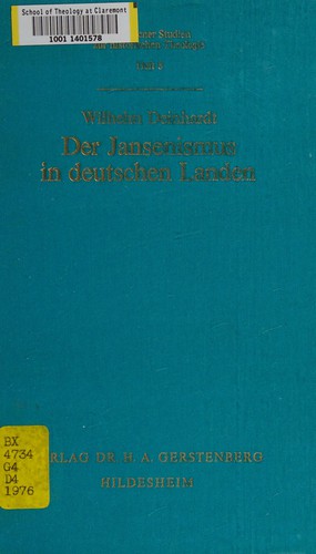 Der Jansenismus in deutschen Länden