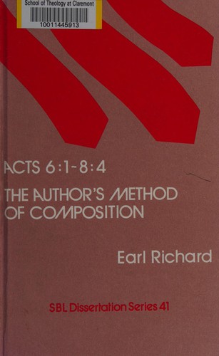 Acts 6:1-8:4