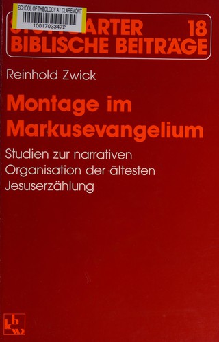 Montage im Markusevangelium
