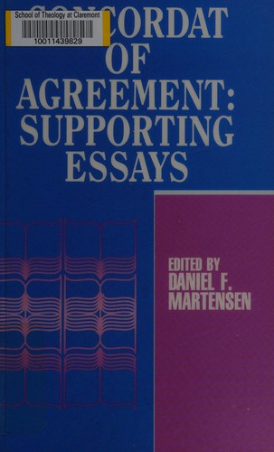 Concordat of agreement
