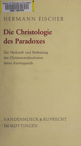 Die Christologie des Paradoxes