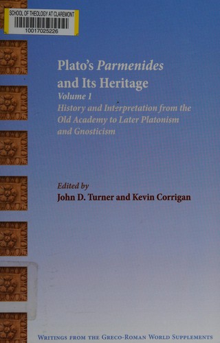 Plato's Parmenides and its heritage