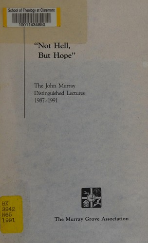 Not hell, but hope