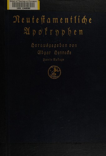Neutestamentliche Apokryphen