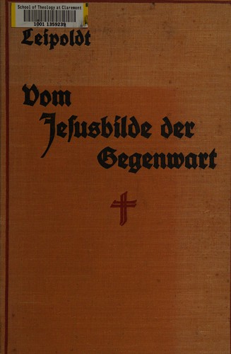 Vom Jesusbilde der Gegenwart