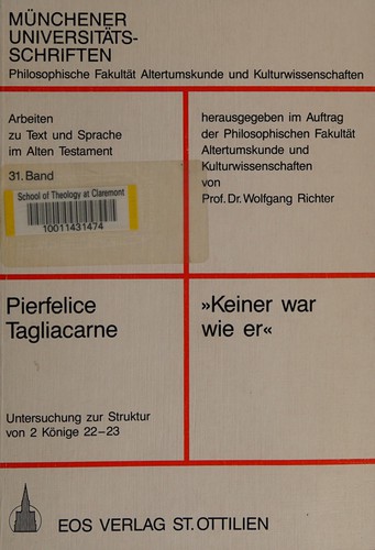 Keiner war wie er