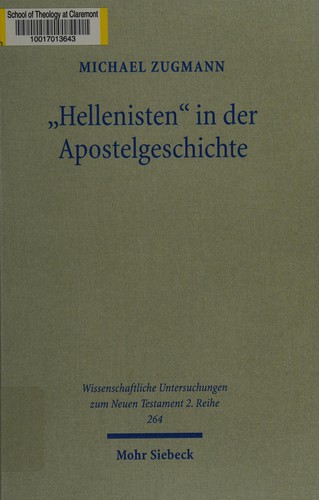 "Hellenisten" in der Apostelgeschichte