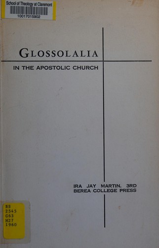 Glossolalia in the Apostolic church
