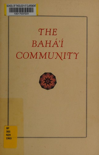 The Bahá'í community
