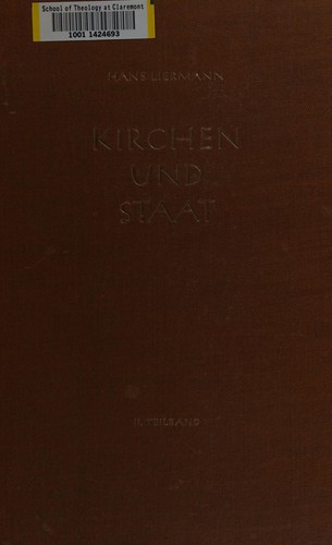 Kirchen und Staat