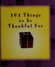 101 things to be thankful for