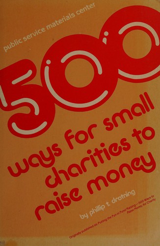 500 ways for small charities to raise money