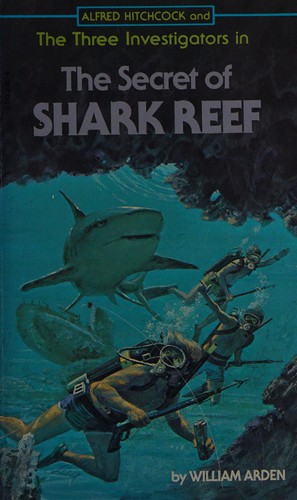 Alfred Hitchcock and the three investigators in The secret of Shark Reef