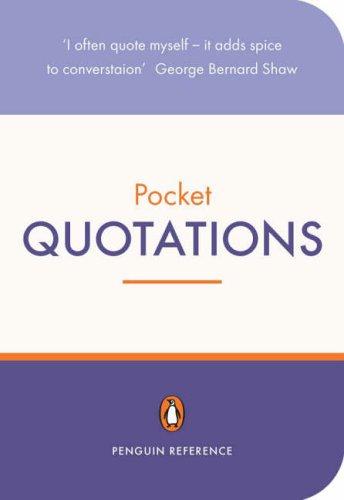 Penguin Pocket Dictionary of Quotations