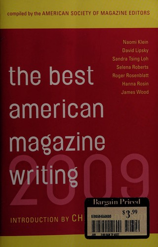 Best American Magazine Writing 2009