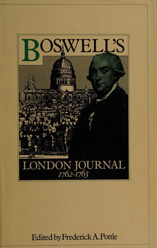 Boswell's London journal, 1762-1763