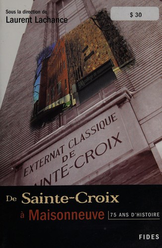 De Sainte-Croix a Maisonneuve