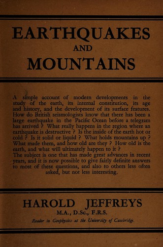 Earthquakes and mountains