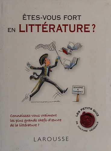 Êtes-vous fort en littérature?