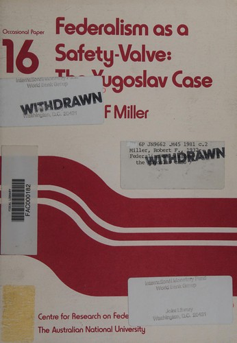 Federalism as a safety-valve