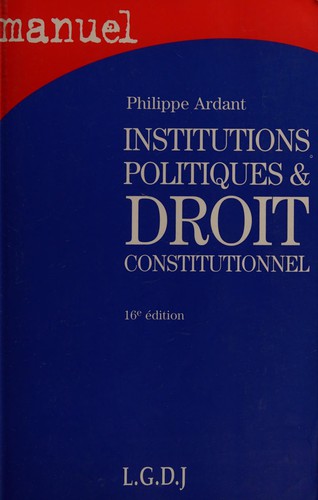 Institutions politiques & droit constitutionnel