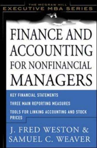 Finance and accounting for nonfinancial managers