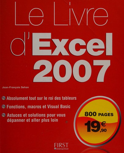 Le livre d'Excel 2007