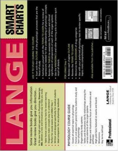Lange Smart Charts Physiology (LANGE Basic Science)