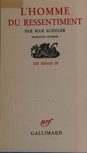 L'homme du ressentiment