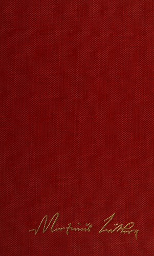 Luther's Works Lectures on Genesis/Chapters 6-14 (Luther's Works)