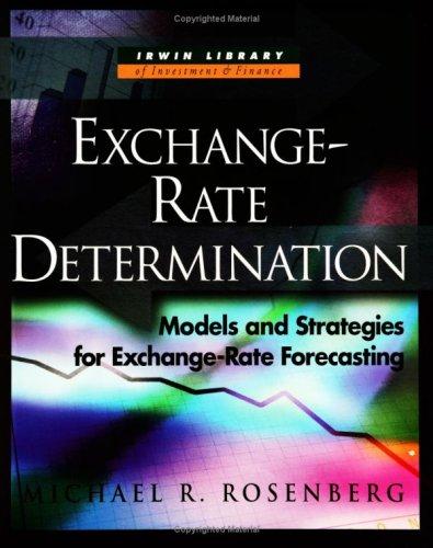 Exchange Rate Determination (Irwin Library of Investment & Finance.)