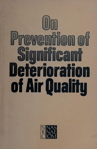 On Prevention of Significant Deterioration of Air Quality