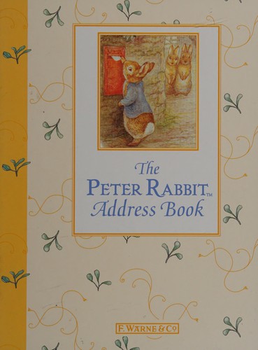 The Peter Rabbit address book