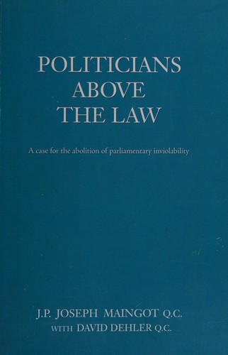 Politicians above the law