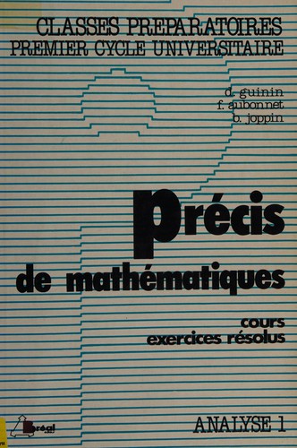 Précis de mathématiques
