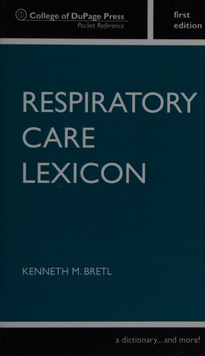 Respiratory care lexicon