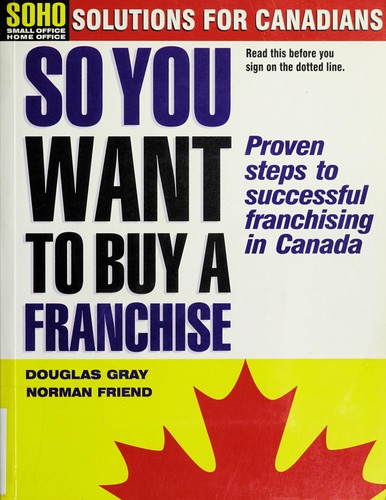 So you want to buy a franchise