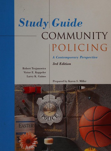 Study guide, Community policing, a contemporary perspective, 3rd edition