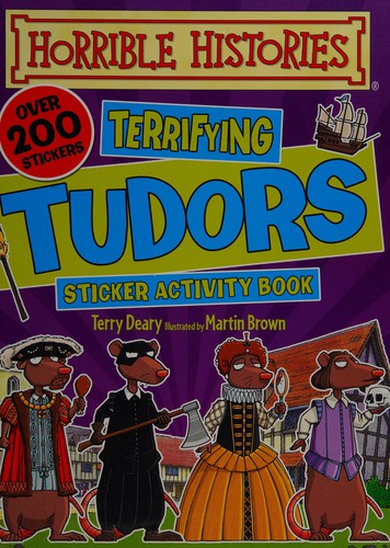 Terrifying Tudors sticker activity book