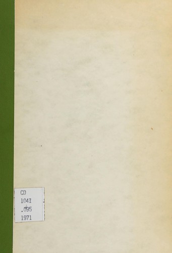 The Records of the Established Church in England, Excluding Parochial Records