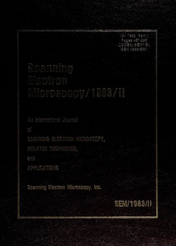 Scanning electron microscopy / 1983